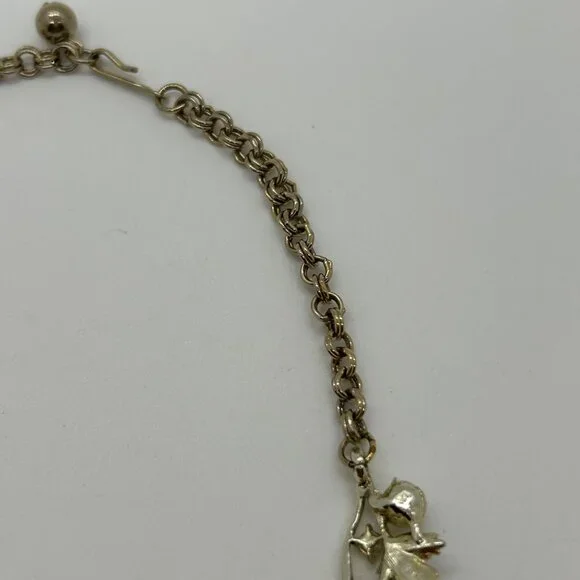 Vintage Judy Lee Gold Tone Necklace Leaf Design Faux Pearls Rhinestones Elegant - Picture 16 of 16